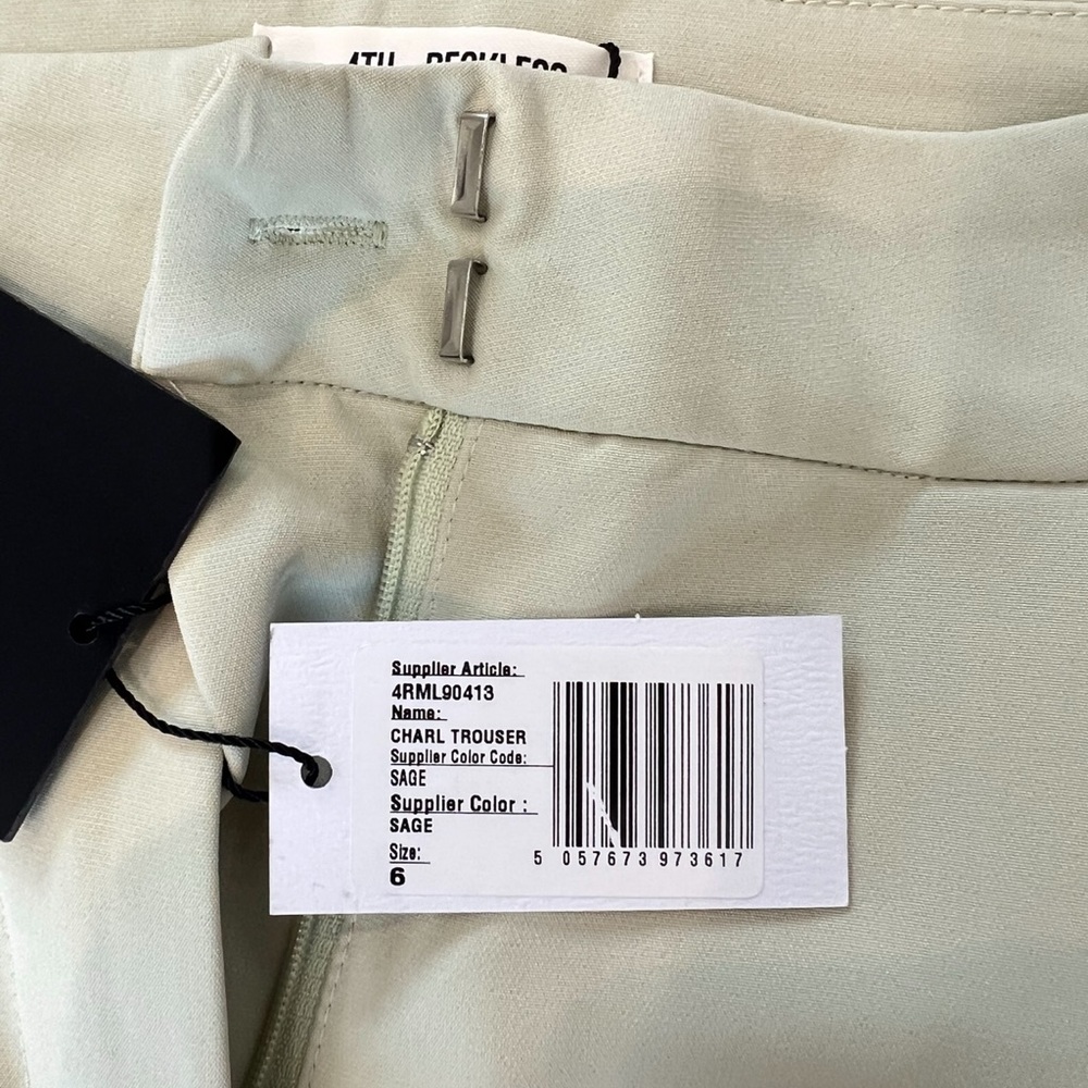 4th And Reckless Sage Carl Split Hem Trousers - image 3